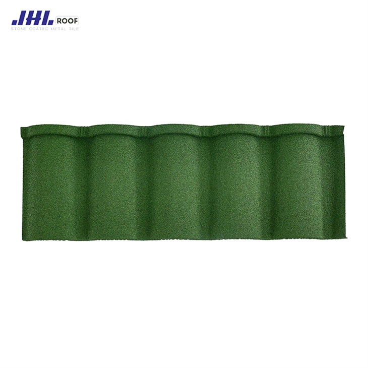 Colored Stone Metal Roofing Tile