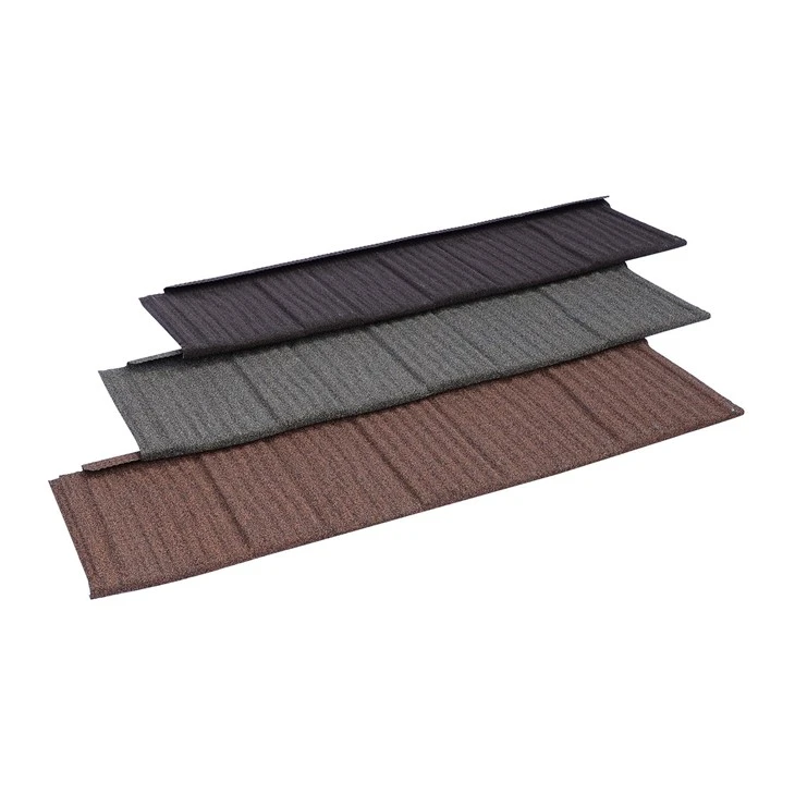 Durable Metal Roof Sheet With Natural Stone Chips