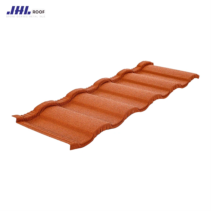 Hotel Sale 0.4mm Stone Coated Metal Roof Tiles