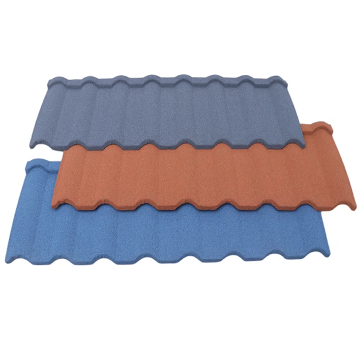 Milano Tile Decorative Exclusive Stone Coated Steel Roof Sheet Colorful Roof Tiles